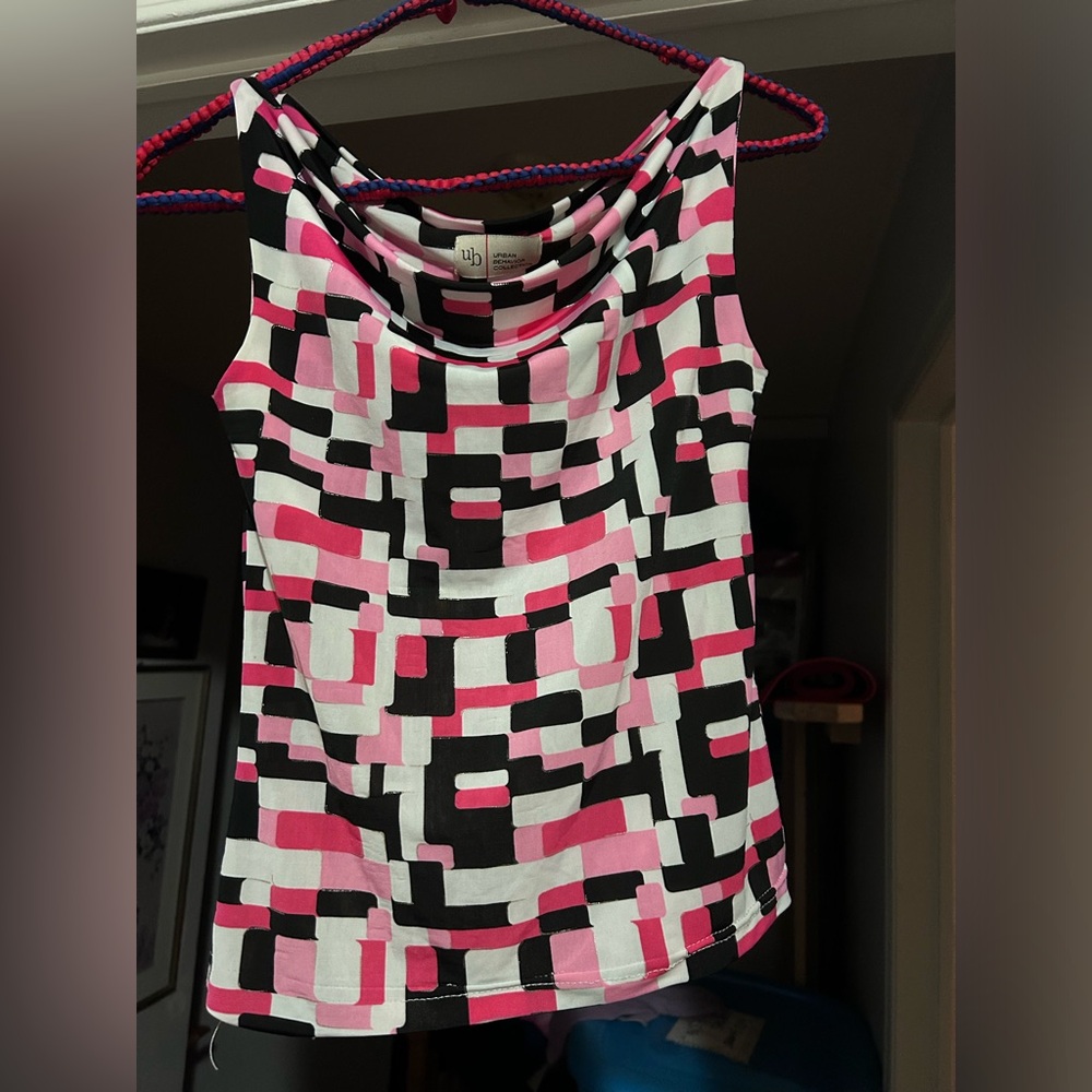🍒 Urban Behaviour Checkered Tank Top